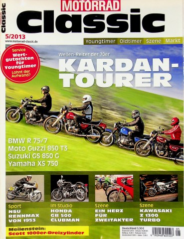 Deckblatt Motorrad Classic (05/2013)